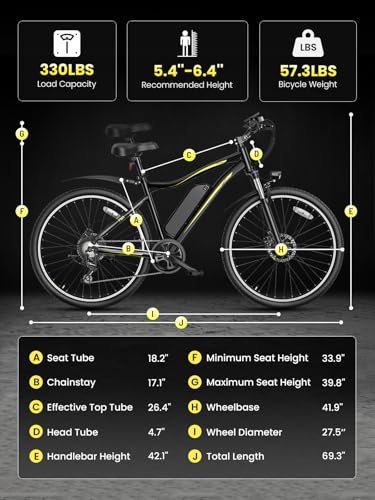Heybike Electric Bike for Adults, 28mph Electric Mountain