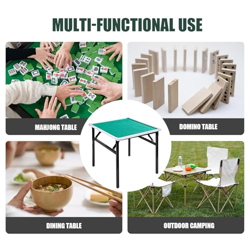 Table de mahjong pliable hauteur 74,9 cm pour optimiser le rangement