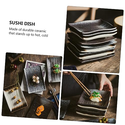 Platos Rectangulares Japoneses para Sushi 2 Piezas miniatura 5