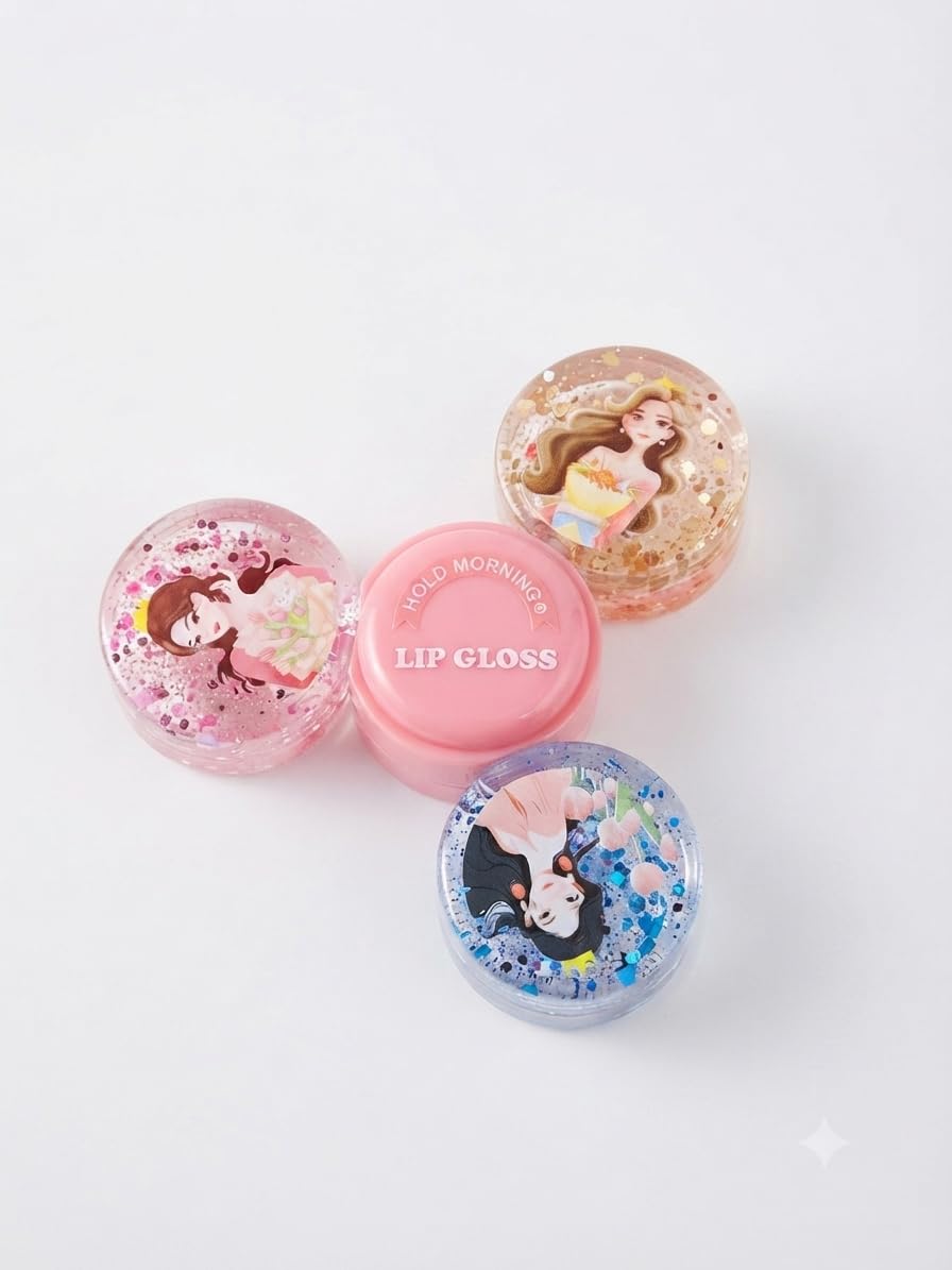Korean 3 in 1 Spinner Hydrating Lip Gloss for Women & Girls | Perfect Rakhi gift for her-image-40