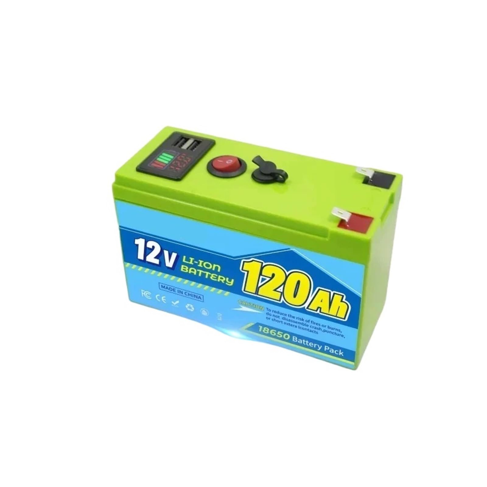 Ciclo Profundo Recargable De La Batería De Litio De 12V 60Ah LiFeP04