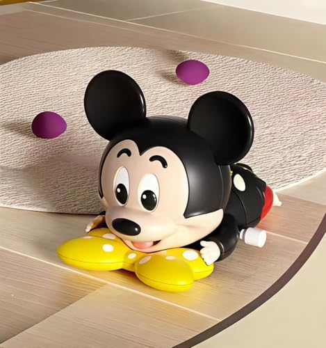 Image of acrown Mickey Moving Toy | Action Figure Toys for Boys & Girls | Shin-chan auto Moving (Shinchan Automatic)