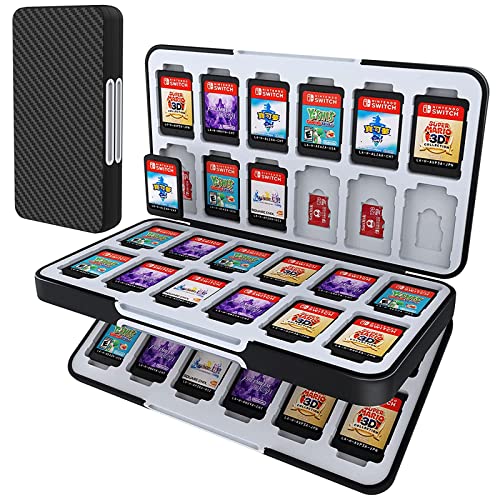 Amazon.co.jp: Switchカードケース 48枚ソフトケース＆24枚マイクロSD