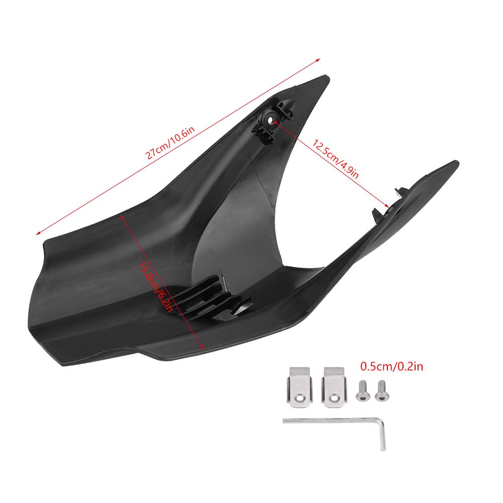 Prolunga Parafango Anteriore per Moto, Colore Nero, per R1200 GS LC ADV 13-18