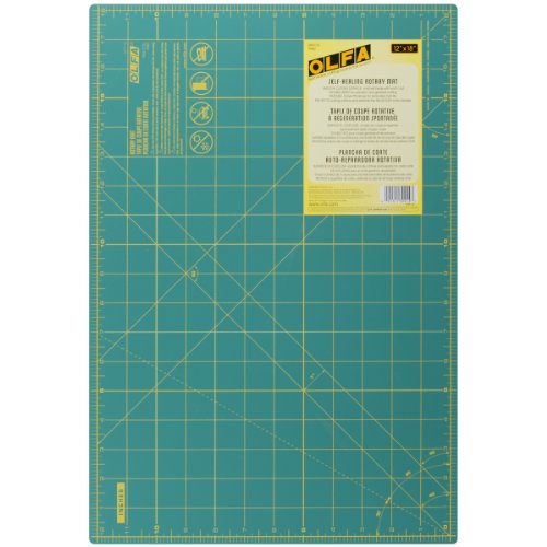OLFA 9880 RM-CG 12-Inch x 18-Inch Self-Healing Double-Sided Rotary Mat