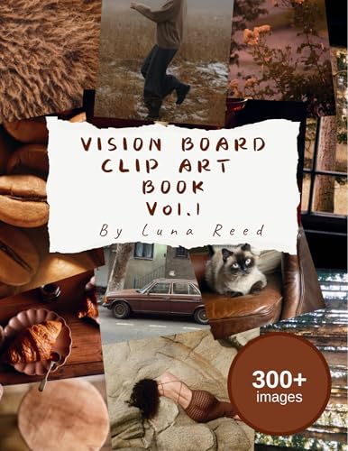 VISION BOARD CLIP ART BOOK VOL.1 (Vision Board Clip Art Book Series)