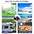 Tdrsuper Self-Priming Water Transfer Pump 110v AC, 4GPM 45PSI High Pressure Booster Pump, RV Electric Diaphragm Pump 3.1 Bar Garden Sprinkler Pump for Home Kitchen Bathroom Marine Yacht