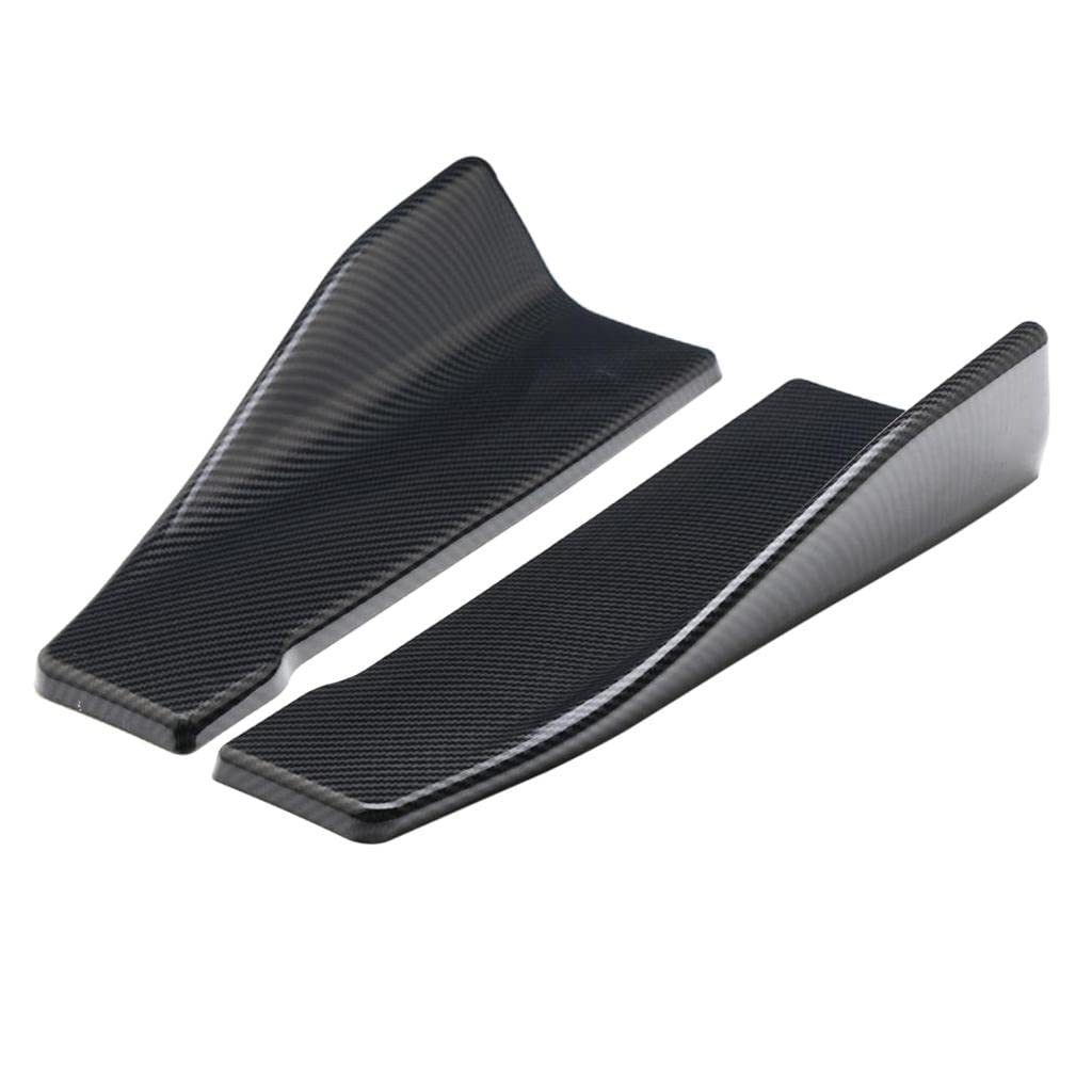 2X 35cm Carbon Fiber Car Side Skirt Rocker Splitters Bumper Cover Protector | Body Kits | Exterior | Car & Truck Parts | Parts & Accessories-image-16
