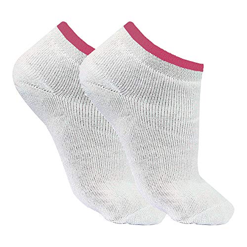 Kit 12 Pares de Meia Cano Baixo Feminina Sortidas (34 a 38, Branca) (34 a 38, Sortidas)