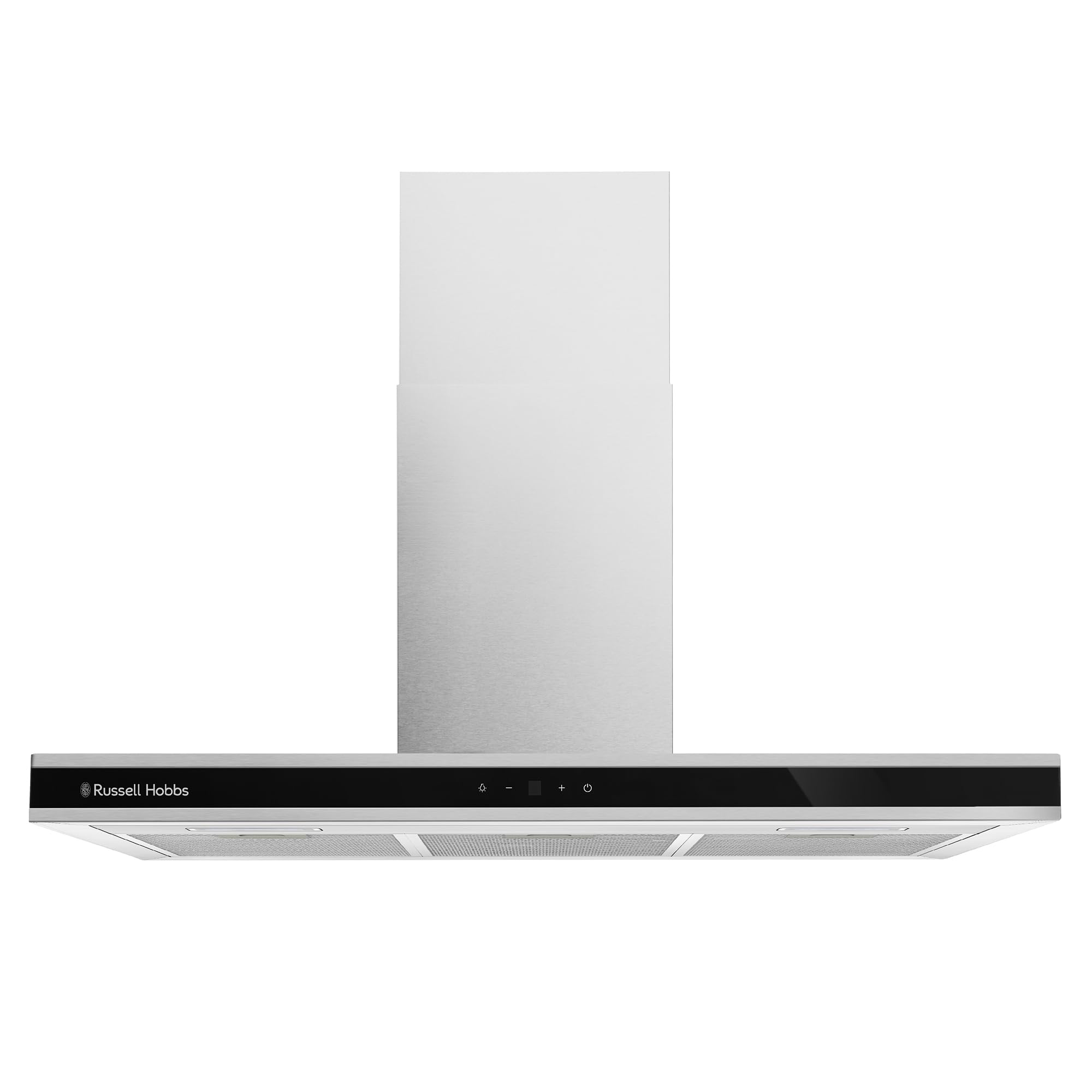 Russell Hobbs Russell Hobbs 90cm T-Shaped Cooker Hood in Stainless Steel with 3 Speed Settings, 3x Washable Aluminium Filters, Extraction or R