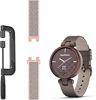 Vista 6 de Sport Mesh Strap Compatible with Garmin Lily GPS Smartwatch Bands Woven Nylon Replacement Accessory Watch Wristband with Remove Band Tool