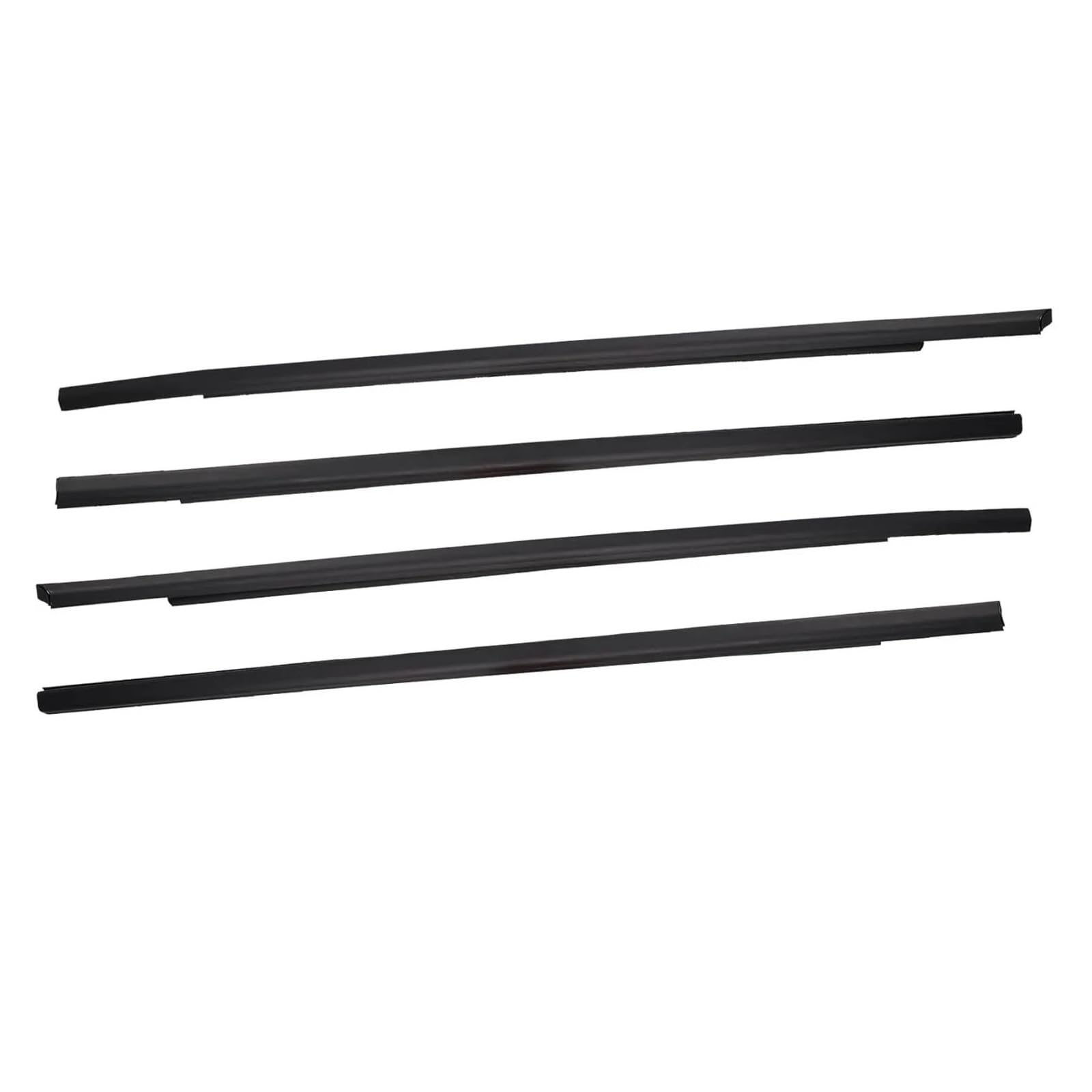 YUQUDGELKY Window Weatherstrip for Civic 2016 2017 2018 2019 Rubber Door Moulding Trim Outer Glass Seal Belts