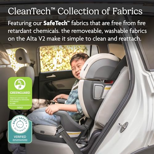 Image of UPPAbaby Alta V2 High Back Booster Seat with SecureFit - Iris