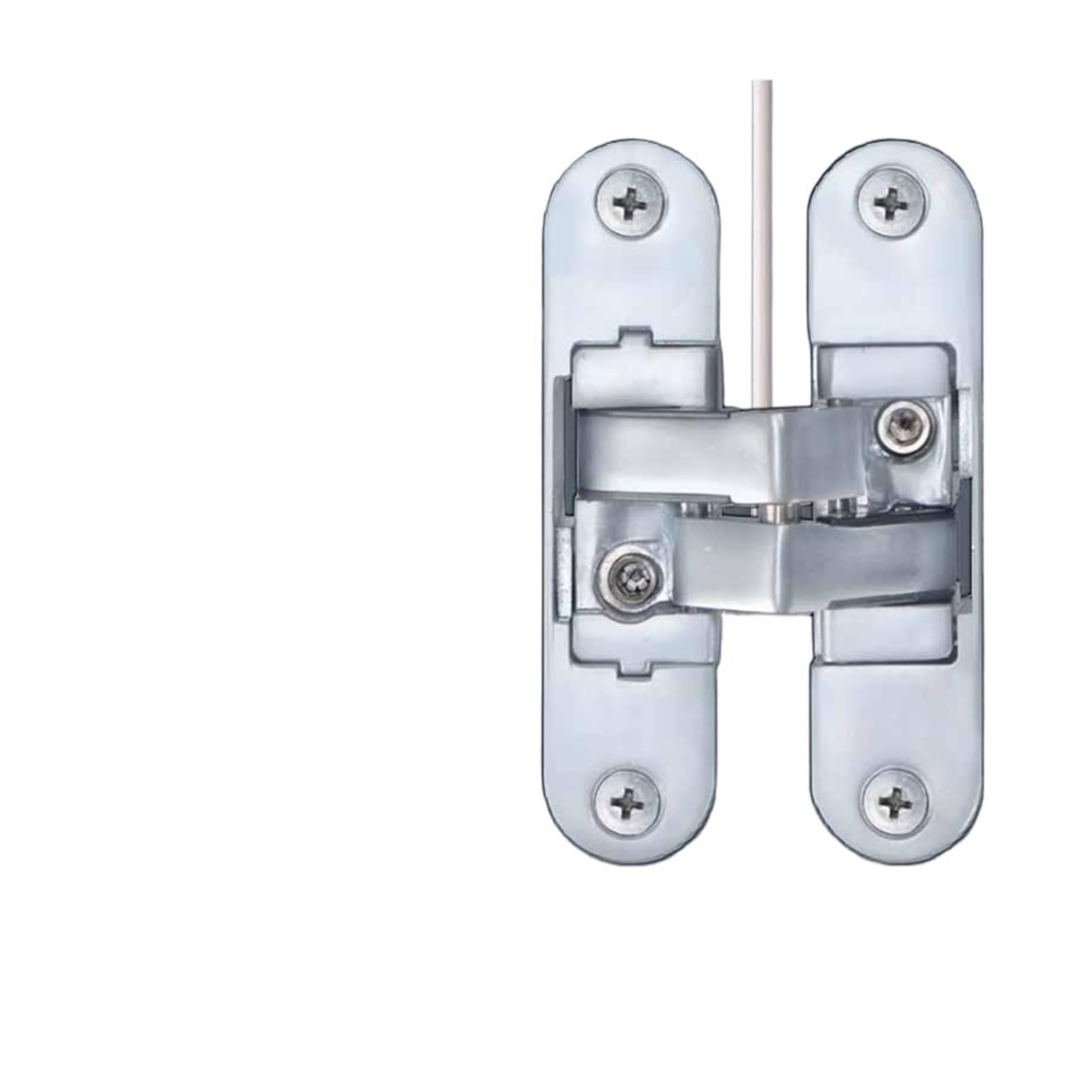 Chtkagv Small Left 3 Hidden Cross Hinge Invisible Door Adjustable