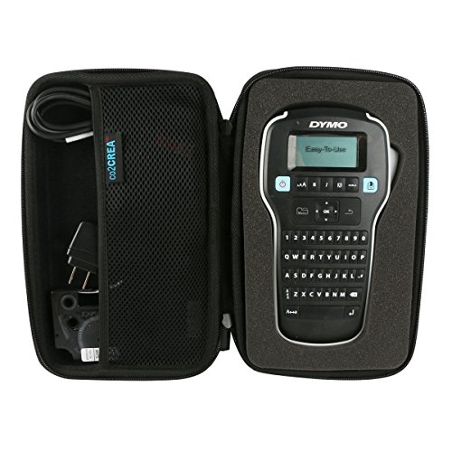 co2CREA Carrying Travel Storage Orgnizer Case Bag for DYMO LabelManager 160/280 Hand-Held Label Maker fits Tape Cassette - Image 4