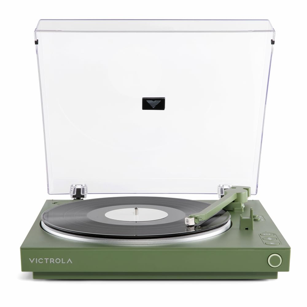 Victrola Automatic - Wireless Bluetooth Turntable - Green
