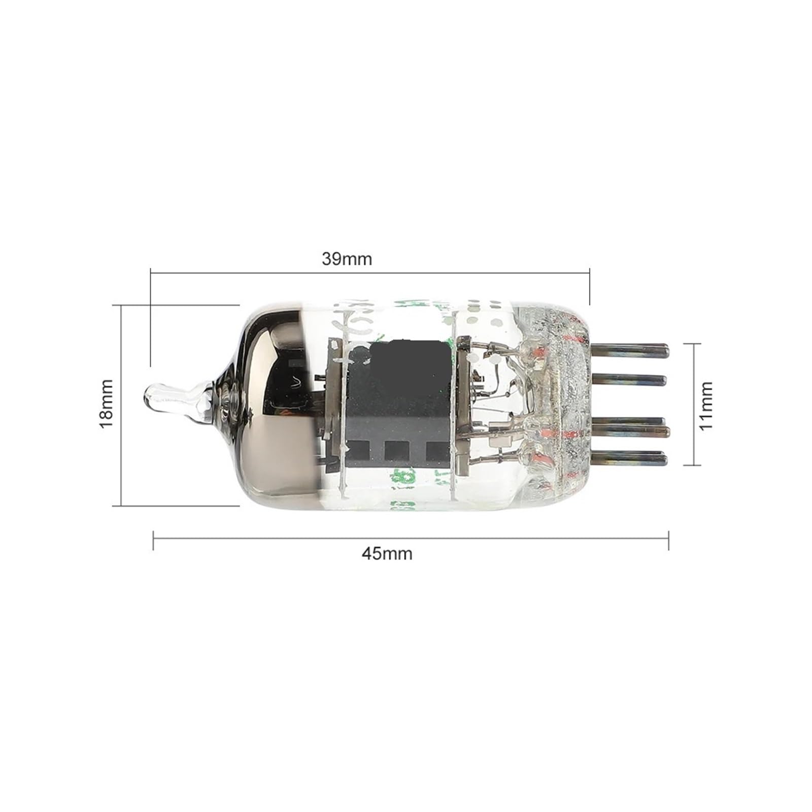 GE5654W rura do wzmacniacza audio zastępuje 6J1 6AK5 EF95 próżniowe precyzyjne dopasowanie (2 szt.)