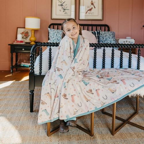 Image of Copper Pearl Jumbo 3-Layer Baby Blanket: Soft Baby Quilts for Boys and Girls | Breathable, Cozy, Toddler Blanket | Baby Quilt for Newborns | 60x72 Premium Material | Cheyenne
