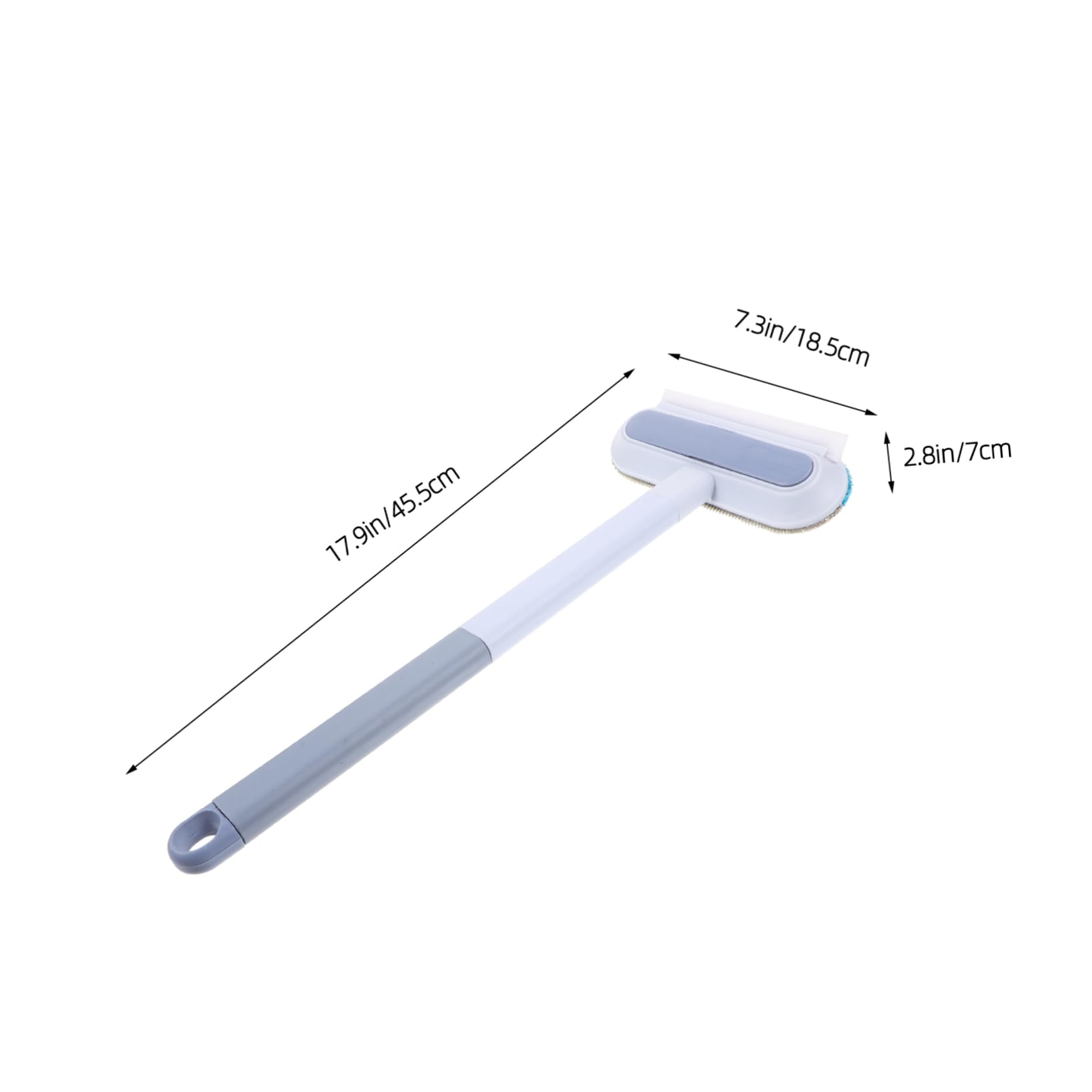 ERINGOGO Pet Hair Brush Efficient Animal Hair for Couch Sofa and Bed Versatile Dematting Comb for Busy Pet Owners Smoke Grey Color