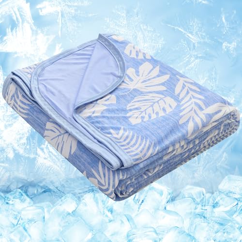 OIGAE Cooling Blanket for Hot Sleepers - Soft & Lightweight