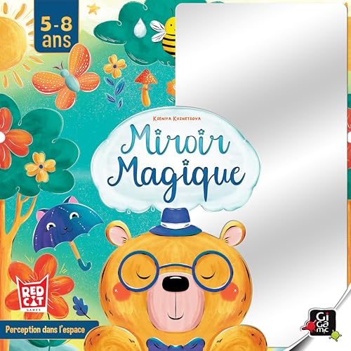 Miroir Magique - Qui se Cache de l'autre côté du Miroir? - Un Jeu Enfant - A partir de 5 Ans - De 2 à 6 Joueurs
