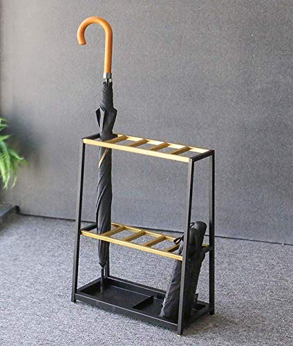 Porte-parapluies avec cadre en or design haut de gamme pour bureau