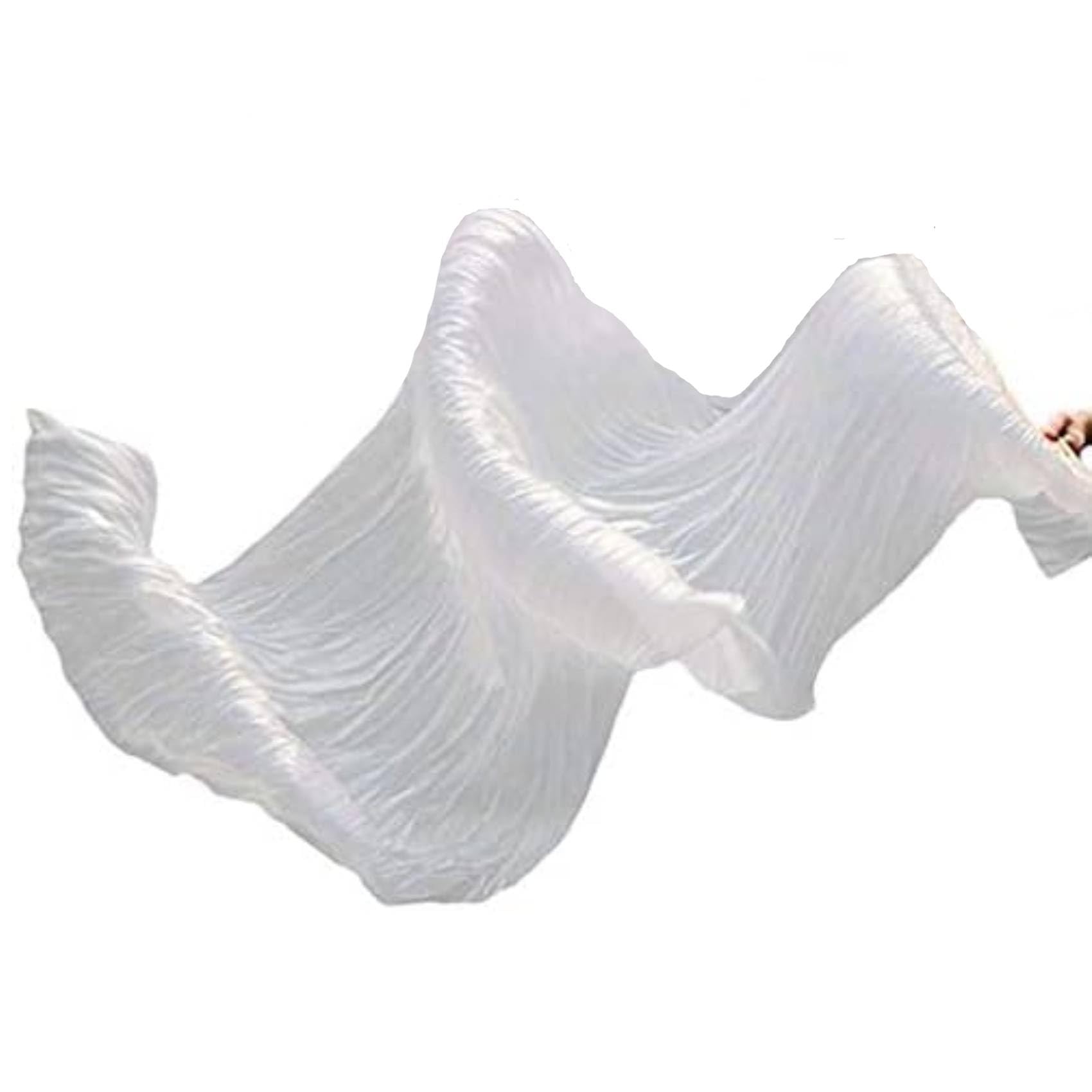 Velo de Seda Ventilador de Baile 180x90 cm 1 Pieza