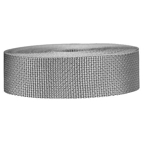 Image of Strapworks Lightweight Polypropylene Webbing - Poly Strapping for Outdoor DIY Gear Repair, Pet Collars, Crafts - 1.5 Inch by 10, 25, or 50 Yards, Over 20 Colors