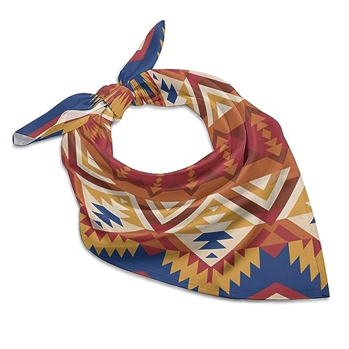 Silk Feeling Scarf Women's Fashion Large Square Satin Headscarf Head Hair Wraps Kerchief Neckerchief