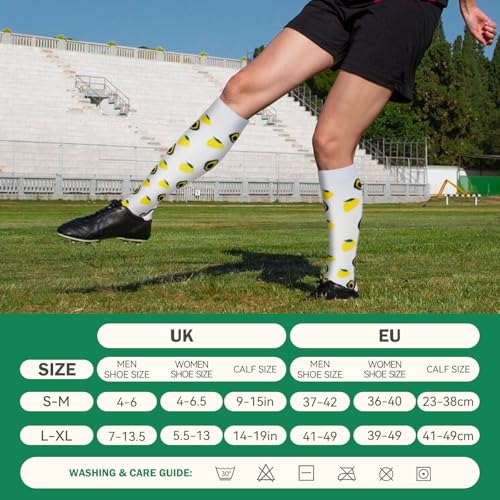 LEOSTEP 6 pares de calcetines de compresión para hombres y mujeres, soporte diario para viajes, trabajo y estilo de vida activo, calcetines respirables cómodos(Fruta,S-M) - imagen 2