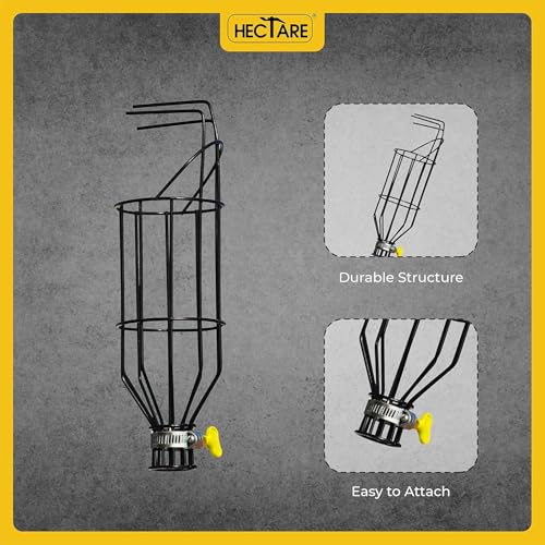 Image of Hectare Multi-Purpose Small Fruit Picker & Plucker Basket | Ideal for Lemon, Chiku, Sapota and Amla Harvesting | Lightweight Manual Gardening Tool | Durable Fruit Catcher for Easy Picking