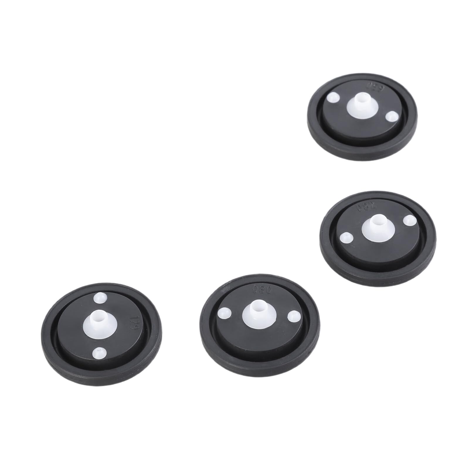CHENZILIN Pack of 4 Sensors Flush Valves Diaphragm Gaskets for Leak Prevention and Long Time Use Designs in Public Restrooms