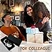 PEOVLVN 1 Stück Danke Schlüsselanhänger,geschenk für kollegin，Edelstahl Schlüsselanhänger,Abschieds Kollegen Schlüsselanhänger,Freundschaft geschenk Glücksbringer zum Geburtstag Rente Jobwechsel