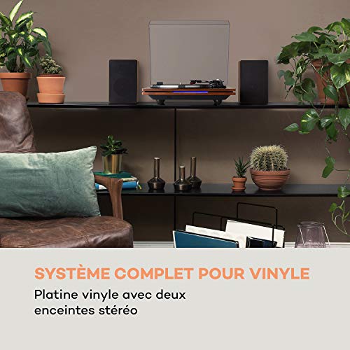 Auna Platine Vinyle Bluetooth, Tourne Disque Vinyle USB avec Haut parleur, Tourne-disques Audio Vinyle 33 tours, Chaine… - Les Beatles, Paul McCartney, John Lennon, RIngo Starr, George Harrison Auna Platine Vinyle Bluetooth, Tourne Disque Vinyle USB avec Haut parleur, Tourne-disques Audio Vinyle 33 tours, Chaine… – Image 3