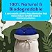 Zero Trace Wool Dryer Balls for Laundry - Natural Fabric Softener, Reusable - Eliminate Wrinkles Static & Lint - Wool Balls for Dryer with Fragrance Oil Better Alternative to Plastic Balls & Softener