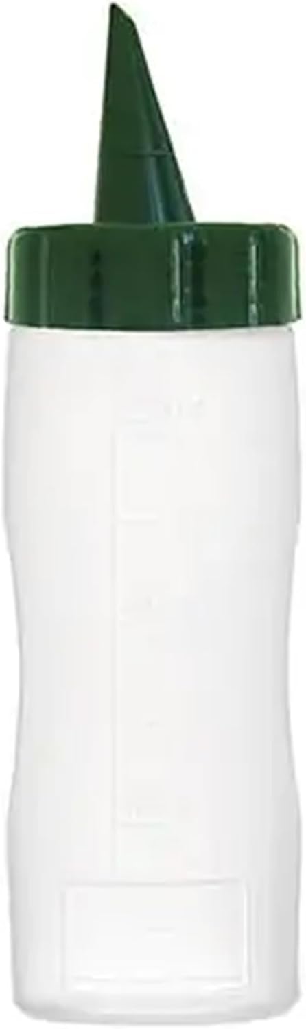 Araven SQUEEZE BOTTLE W/OIL TIP PE 25 OZ TRANSLUCENT