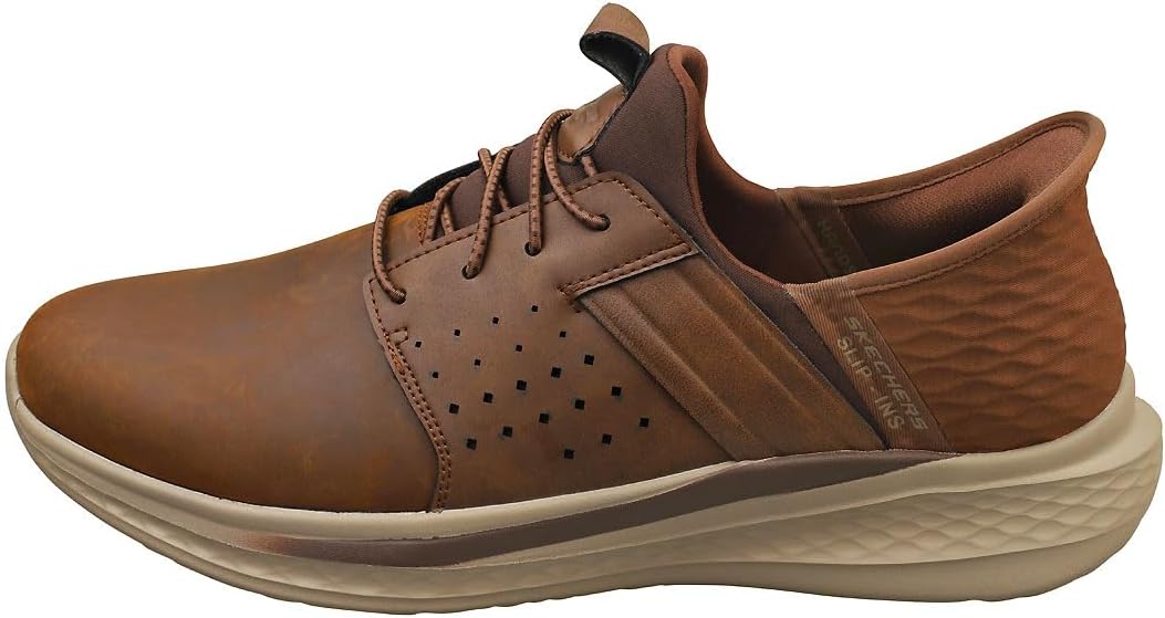 Skechers Men's Streetwear Slade - Zachary Round Toe Bungee Lace Slip-Ins