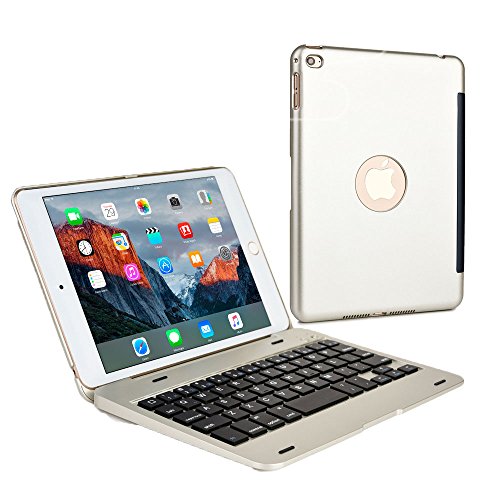 Cooper Kai SKEL P1 [Bluetooth Wireless Keyboard] Case for iPad Mini 1 2