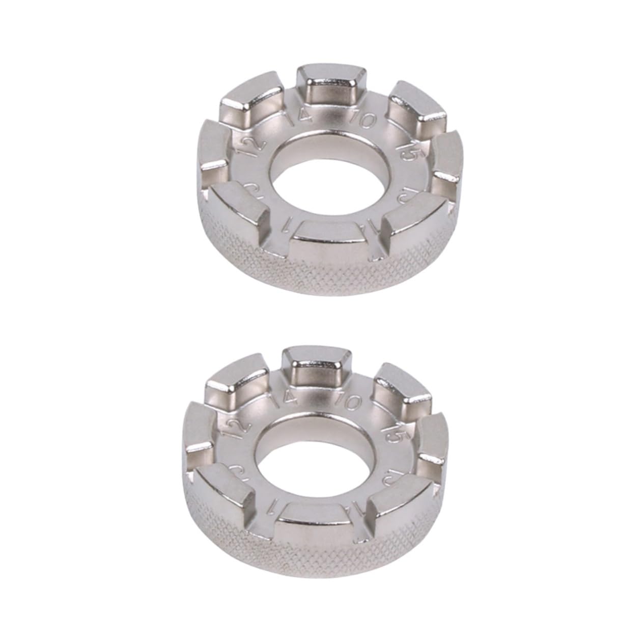 SUPVOX 2pcs 8 Wheel Spanner Wrench for Bike Adjustment Wrench Set Key Ideal for 10-15 Caps