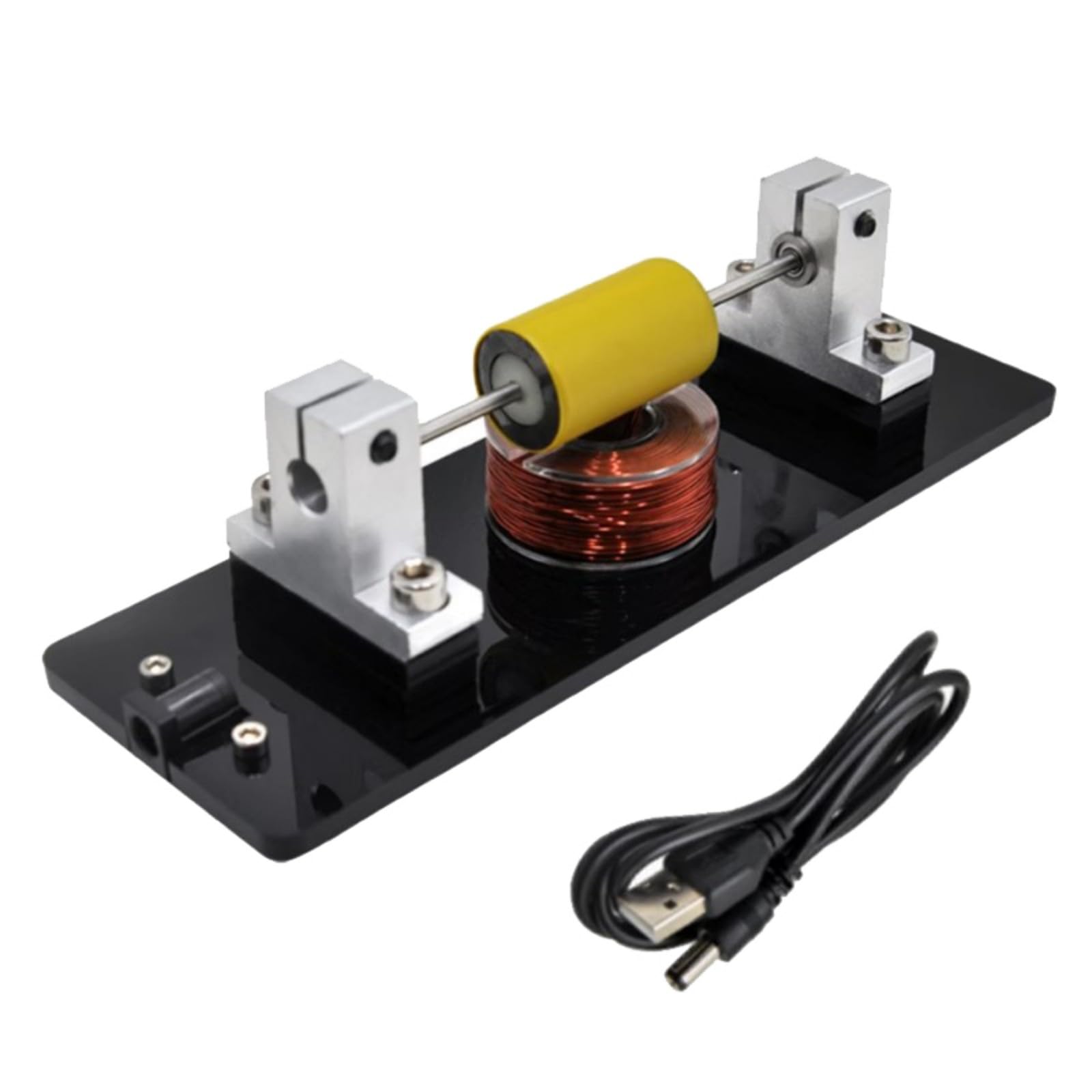 Kit di induzione elettromagnetica del motore senza spazzola del motore del rotore magnetico del dispositivo di esperimento di scienza per i progetti educativi