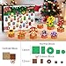 HOGOKIDS Advent Calendar 2025 Flowers Mini Building Set for Kids Adults - 24 Day Succulent Flower Christmas Countdown Calendar 3.6MM Blocks Toys, Xmas Gift Box Set for Boys Girls Women Men Age 10+