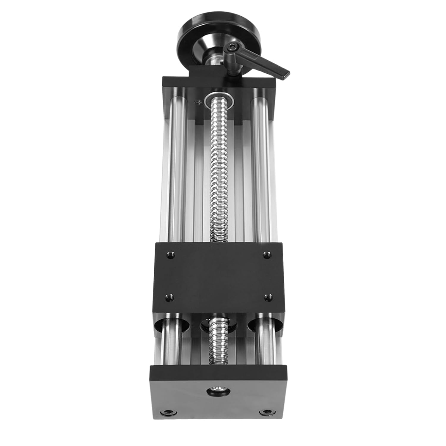 Tavola Scorrevole Manuale, Guida Lineare Corsa 200 mm, Piattaforma di Guida con Doppio Asse Ottico, Volantino, Fase Lineare Della Vite a Sfera per Automazione non Standard, Fresatrice CNC