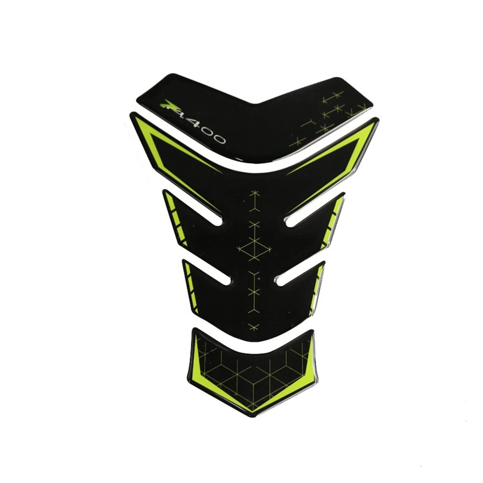 Kawasaki Z400 Moto Réservoir Pad autocollant protection résine relief clor2
