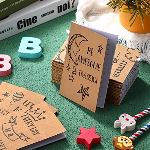 24 Cahiers Colorés Mini Bloc-Notes de Motivation Format Poche - 5