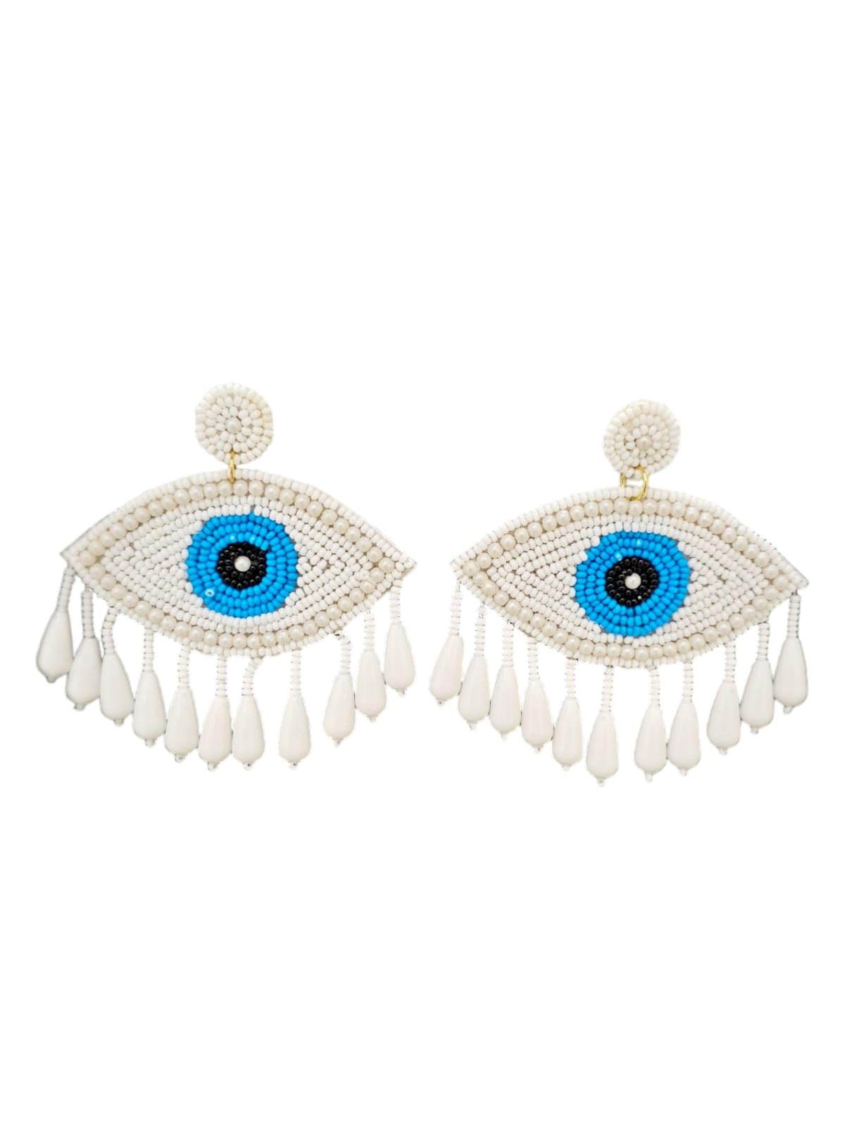 manranga handcrafted eveileye pink earrings| perfect for diwali party pooja bhai duj wedding sangeet sgagan office casual wear (B0CTHPQB7D) Amazon Price History, Amazon Price Tracker