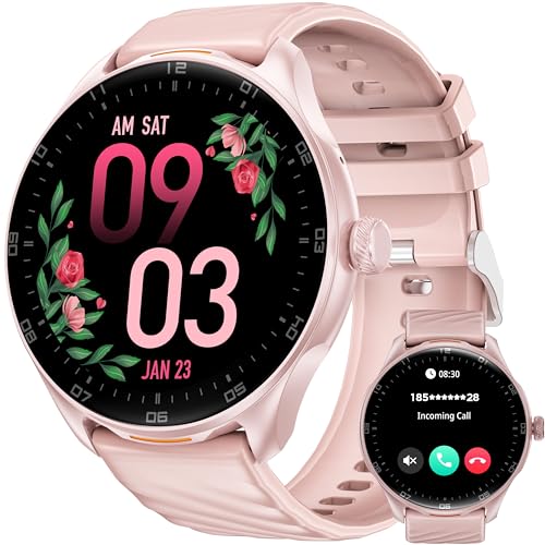 OUKITEL Reloj inteligente para mujer y hombre, 1,39 pulgadas, reloj inteligente con efecto/respuesta de llamadas, 100 + modos deportivos, impermeable IP68, Smart Watch con seguimiento del sueño/SpO2