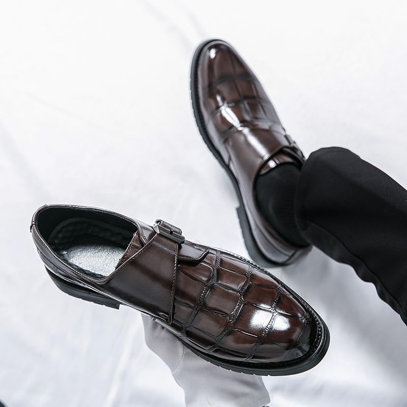 Mens Formal Shoes Men's Slip on Dress Loafers Formal Shoes Handmade Classic Oxfords Business Wedding Dress Shoes for Men2