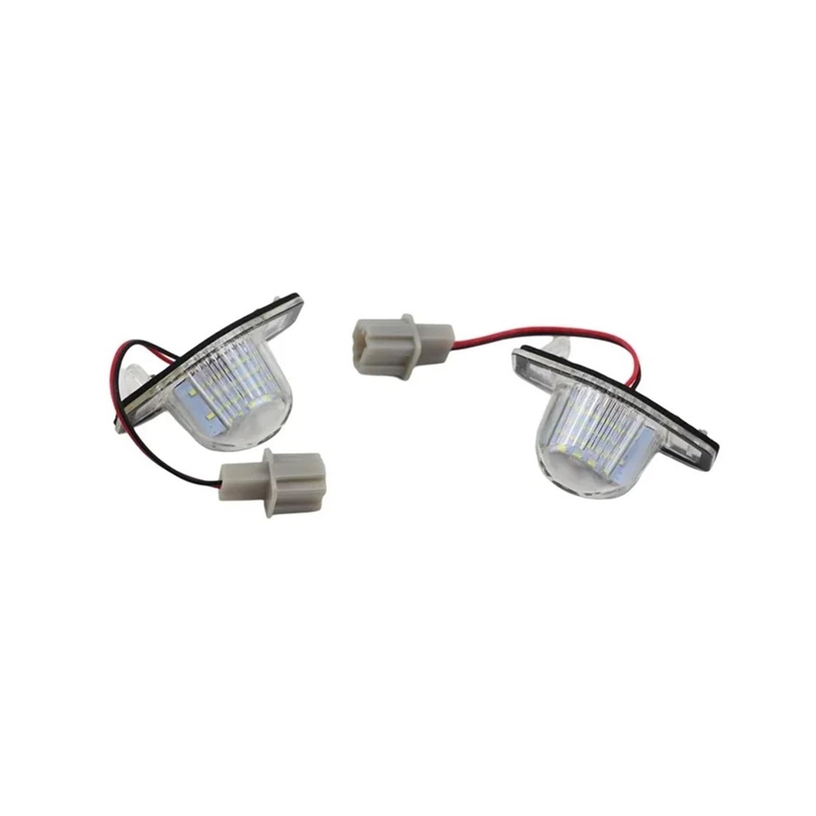 Iluminación De Matrícula Para Crv Fit Para Odyssey Jazz Para Hrv Frv CR-V Stream 12V Lámpara Con Números Xenón Blanco 6000k 2 Uds Lámparas Luz LED Matrícula