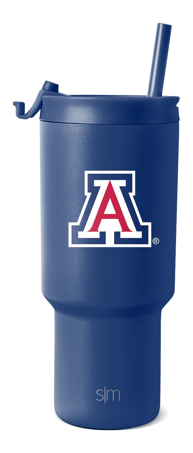 Simple Modern Arizona Wildcats Tumbler with Straw | 30oz | Collegiate