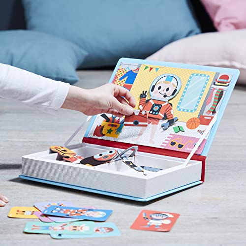 Janod • Magneti’Book Boy’s Costumes • 3 to 8 Years • Educational Magnetic Games Toy for Kids Toddler Children • J02719 - Image 3